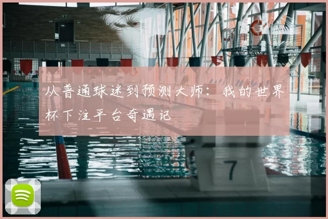 从普通球迷到预测大师:我的世界杯下注平台奇遇记