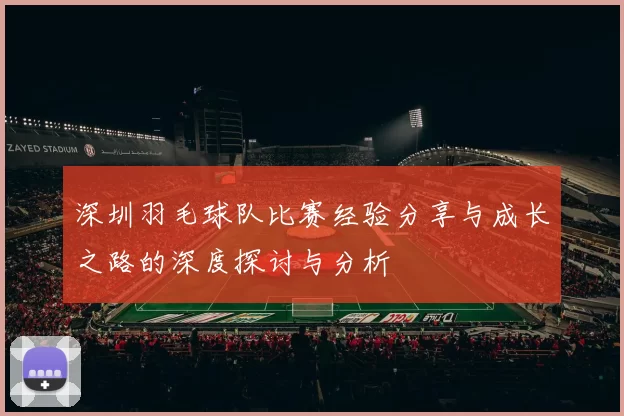 深圳羽毛球队比赛经验分享与成长之路的深度探讨与分析