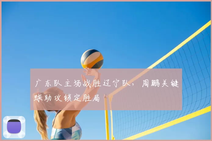 广东队主场战胜辽宁队,周鹏关键球助攻锁定胜局